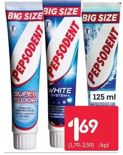 Pepsodent Toothpaste