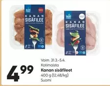 Kanan sisäfileet
