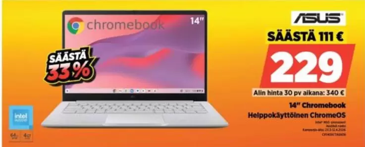 Asus - 14" Chromebook