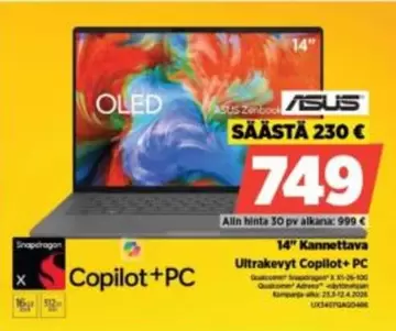 Asus - Ultrabook Copilot+ PC