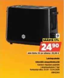 Obh Nordica - Leivänpaahdin