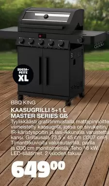 KAASUGRILLI MASTER SERIES GB