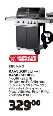 KAASUGRILLI 4+1 BASIC SERIES