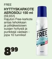 HYTTYKARKOSTE AEROSOLI 150 ml