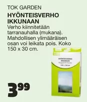 HYÖNTEISVERHO IKKUNAAN