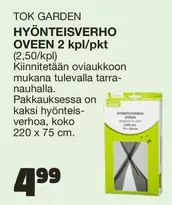 HYÖNTEISVERHO OVEEN