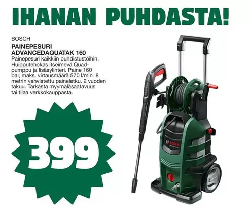 PAINEPESURI ADVANCEDAQUATAK 160