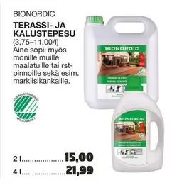 RST - TERASSI- JA KALUSTEPESU