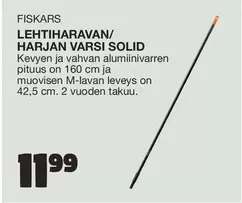 LEHTIHARAVAN/ HARJAN VARSI SOLID