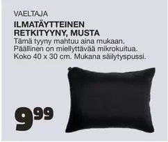 ILMATÄYTTEINEN RETKIITYNYY, MUSTA