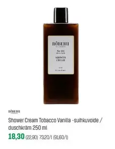 Shower Cream Tobacco Vanilla