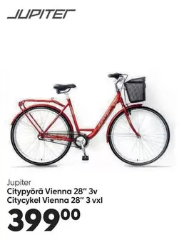 Citypyörä Vienna 28" 3v Citycykel Vienna 28" 3 vxl