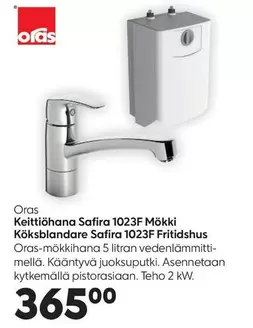 Keittiöhana Safira 1023F Mökki Köksblandare Safira 1023F Fritidshus