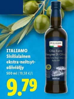 Sisilialainen ekstra-neitsyt-oliiviöljy