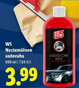 Nestemäinen autovaha