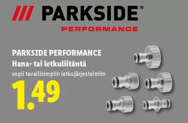 Hana- tai letkuliitäntä