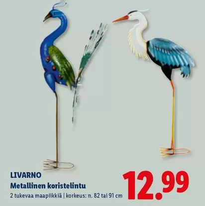 Metallinen koristelintu