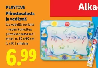 Piirustusalusta ja vesikynä