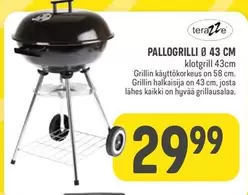 PALLOGRILLI Ø 43 CM