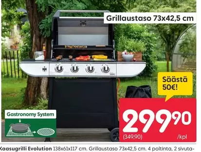Kaasugrilli Evolution