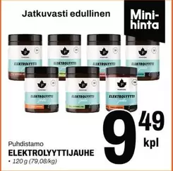 ELEKTROLYYTTIJAUHE