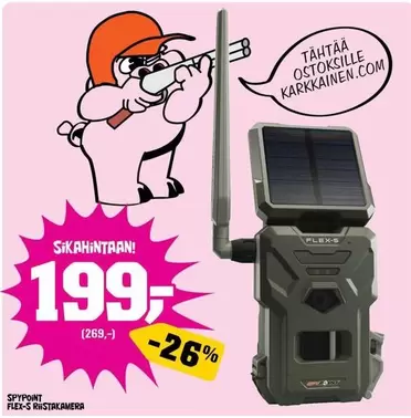 SPYPOINT FLEX-S RUSTIKAMERA
