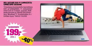 Dell - LATITUDE 14" KANNETTAVA TIETOKONE