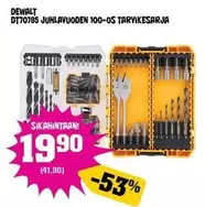 Dewalt - DT70785 JUHLAVUODEN 100-OS TARVIKESARJA