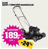 TYÖNNETTÄVÄ RUOHONLEIKKURI DM50PL