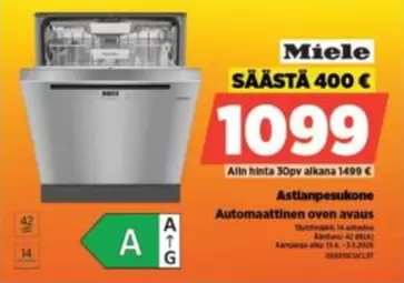Miele - Astianpesukone