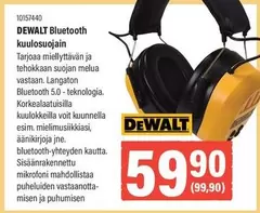 Dewalt - DEWALT Bluetooth kuulosuojain
