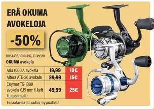 ERÄ OKUMA AVOKELOJA 10164495, 10164497, 10149930