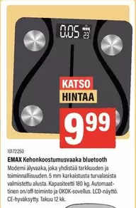 Emax Kehonkoostumusvaaka bluetooth