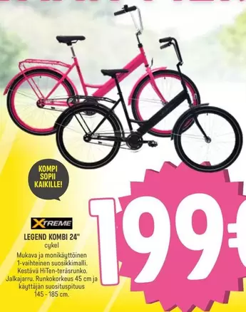 LEGEND KOMBI 24" cykel