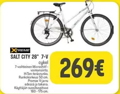 SALT CITY 28" 7-V cykel