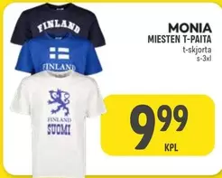 MIESTEN T-PAITA t-skjorta