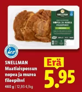 Maatiaisporssun nopea ja murea fileepihvi