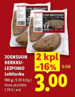 JOENSUUN HERKKU-LEIPOMO Lohitas ku