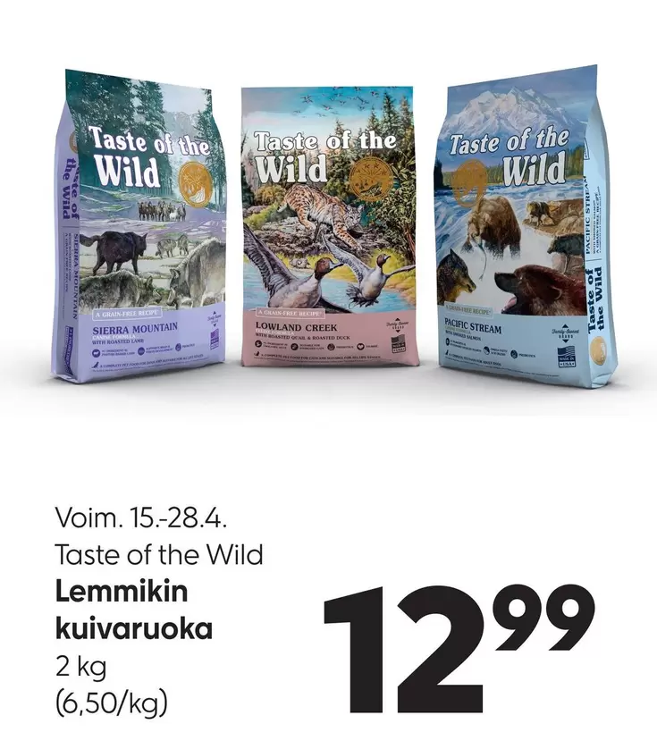 Stream - Lemmikin kuivaruoka