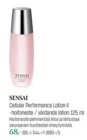 Cellular Performance Lotion II -hoitoneste / vårdande lotion