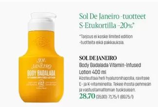 Body Badalala Vitamin-Infused Lotion