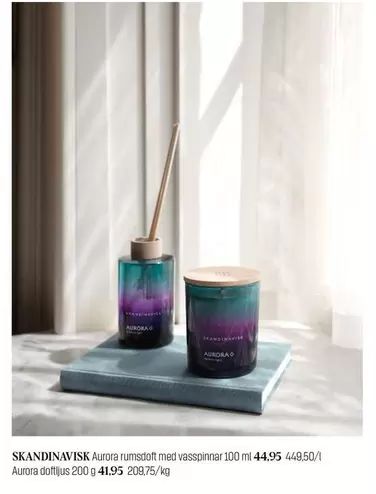 Aurora rumsdoft med vaspinne