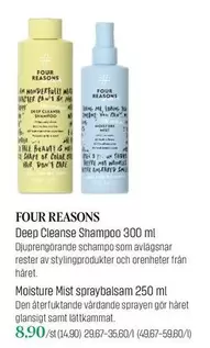 Deep Cleanse Shampoo 300 ml & Moisture Mist spraybalsam 250 ml