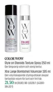 Style on Steroids Texture Spray 250 ml / Xtra Large Bombshell Volumizer 195 ml