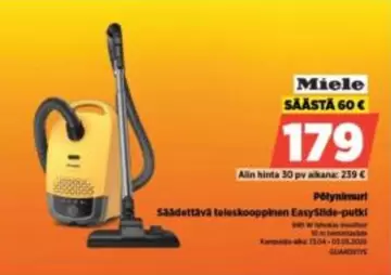 Miele - Teleskooppiputki EasySlide