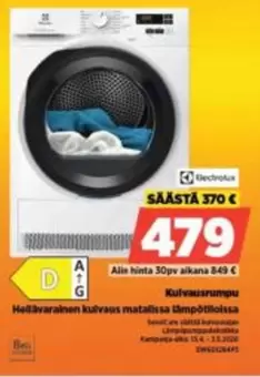 Hellävarainen kuivaus matalissa lämpötiloissa