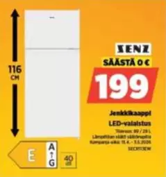 Jenkkikaappi LED-valaisitus