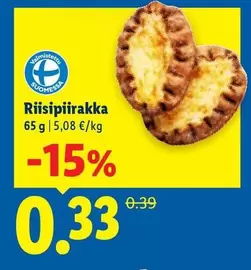Riisiipiirakka
