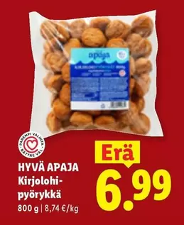 Hyvä Apaja Kirjolohi-pyörykkä