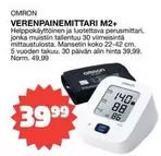 Omron - VERENPAINEMITTARI M2+